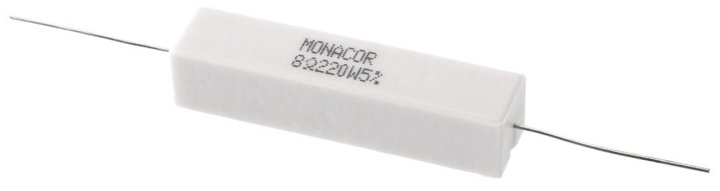 MONACOR LSR-82/20 High-power cement resistor, 8.2 ?, 20 W