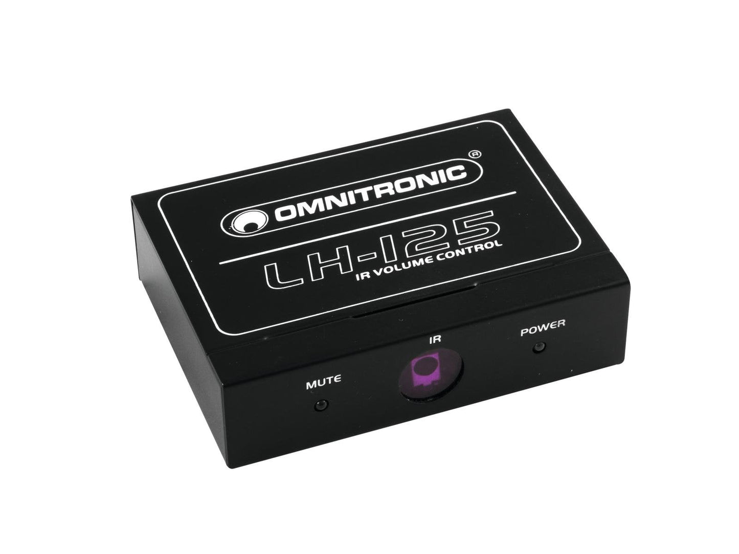 OMNITRONIC OMNITRONIC LH-125 IR Volume Controller Stereo volume controller with IR remote control