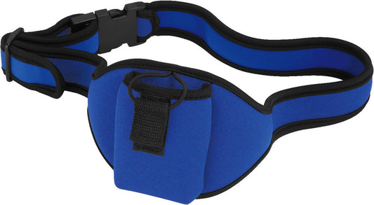 MONACOR TXS-10BELT Blue Waistband Bag for wireless pocket transmitters