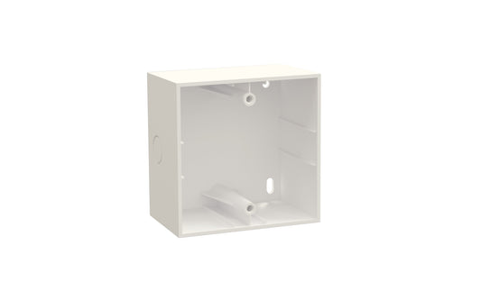 FONESTAR DOT-BOX-B White ABS standard square universal surface installation box for DOT series Volume Control