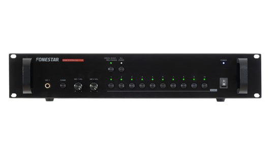 FONESTAR ZSC-1110 10-zone switching unit for 100 V line