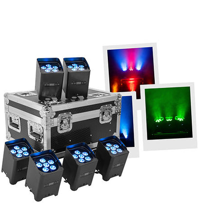 MAC MAH IZYGLOW Wireless Battery Powered Uplighter Set