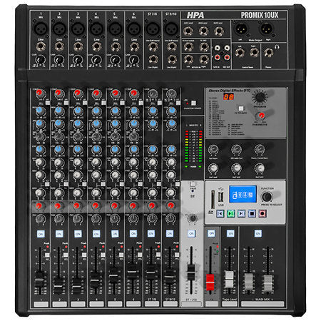 HPA Promix 10 UX Analogue Mixing Desk HPA