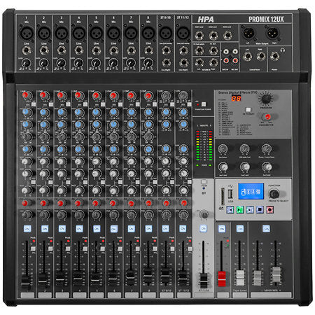 HPA Promix 12 UX Analogue Mixing Desk HPA