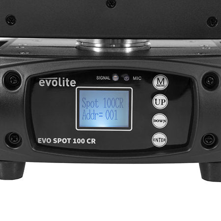 EVOLITE EVOSPOT100-CR 100W LED MOVING HEAD SPOT