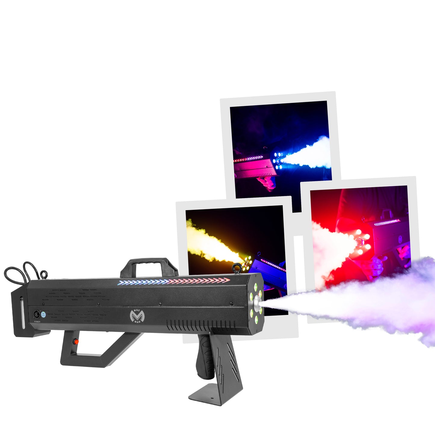 MAC MAH FOGBLASTER1500RGB Portable Fog Machine MAC MAH