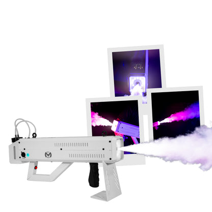 MAC MAH FOGBLASTER1000W Portable Fog Machine in White MAC MAH