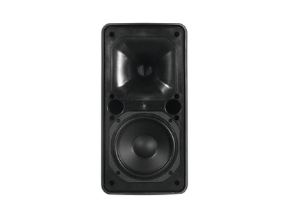 OMNITRONIC ODP-206B 2 weatherproof 6" wall speakers with mount 16Ω