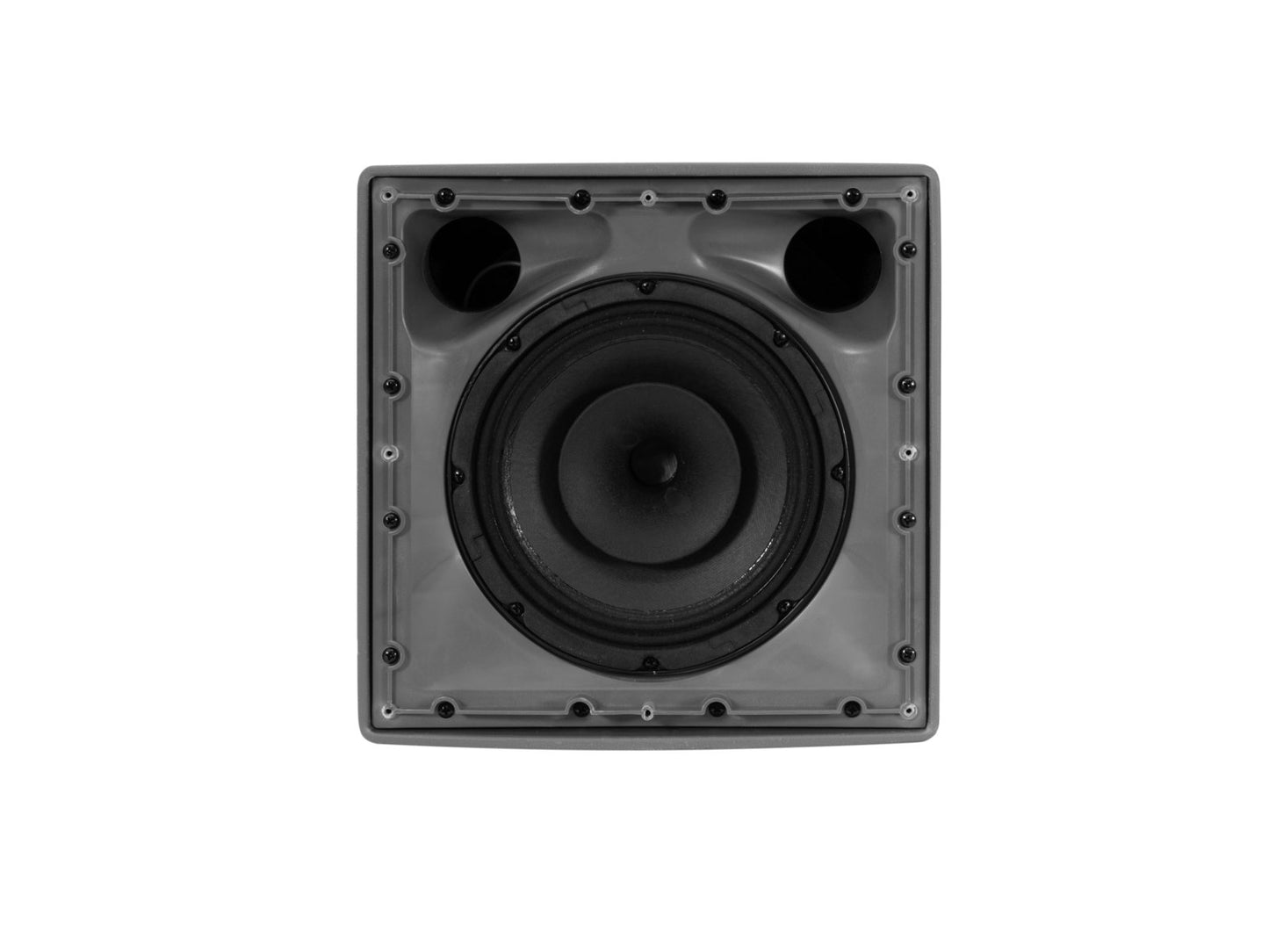 OMNITRONIC ODX-208TM Weather-proof 8" wall speaker with top-quality sound 100V & 8Ω 150W Dark Grey