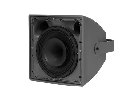 OMNITRONIC ODX-212TM Weather-proof 12" wall speaker with mount 100V & 8Ω 300W Dark Grey