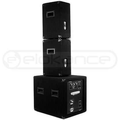 ELOKANCE ELO-800CC Compact 1600W 3-Way Speaker System