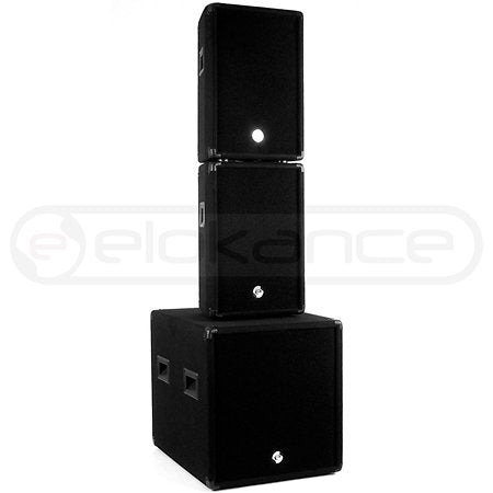 ELOKANCE ELO-800CC Compact 1600W 3-Way Speaker System