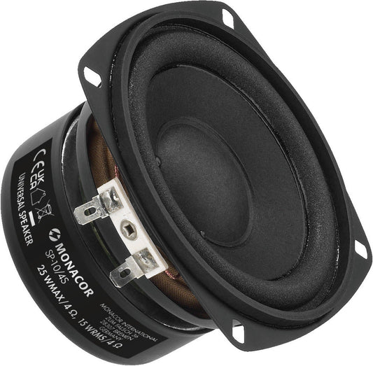 MONACOR SP-10/4S Mini Loudspeaker 4" 15w 4oHM