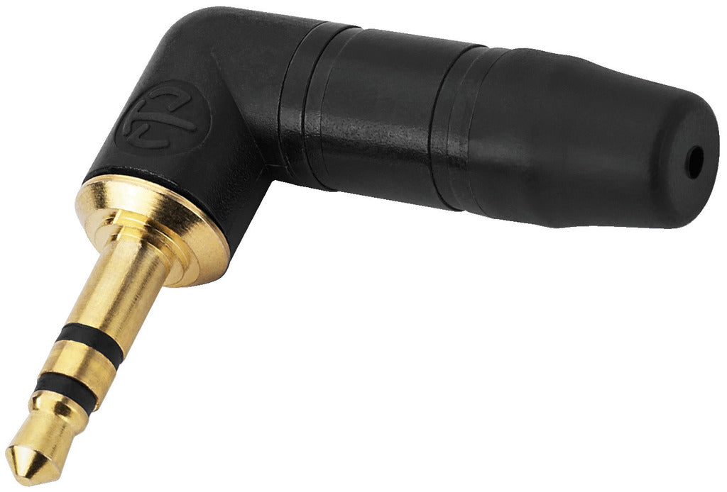 NEUTRIK NTP-3RCB NEUTRIK 3.5mm Right Angle Stereo Plug