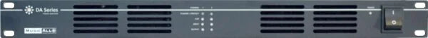 DATEQ DA-2120 MusicAll DA-2120 - 1HE Power amplifier 2x120W @100V or 8Ω