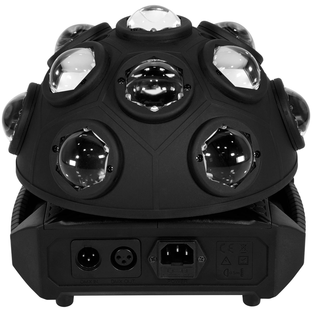 BOOMTONE DJ NOVATWIST Rotating LED beam effect, 13 RGBW beams - Epic Audio Ltd