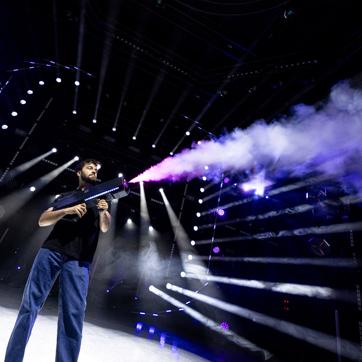 MAC MAH FOGBLASTER1500GO Battery Powered Portable Fog Machine MAC MAH