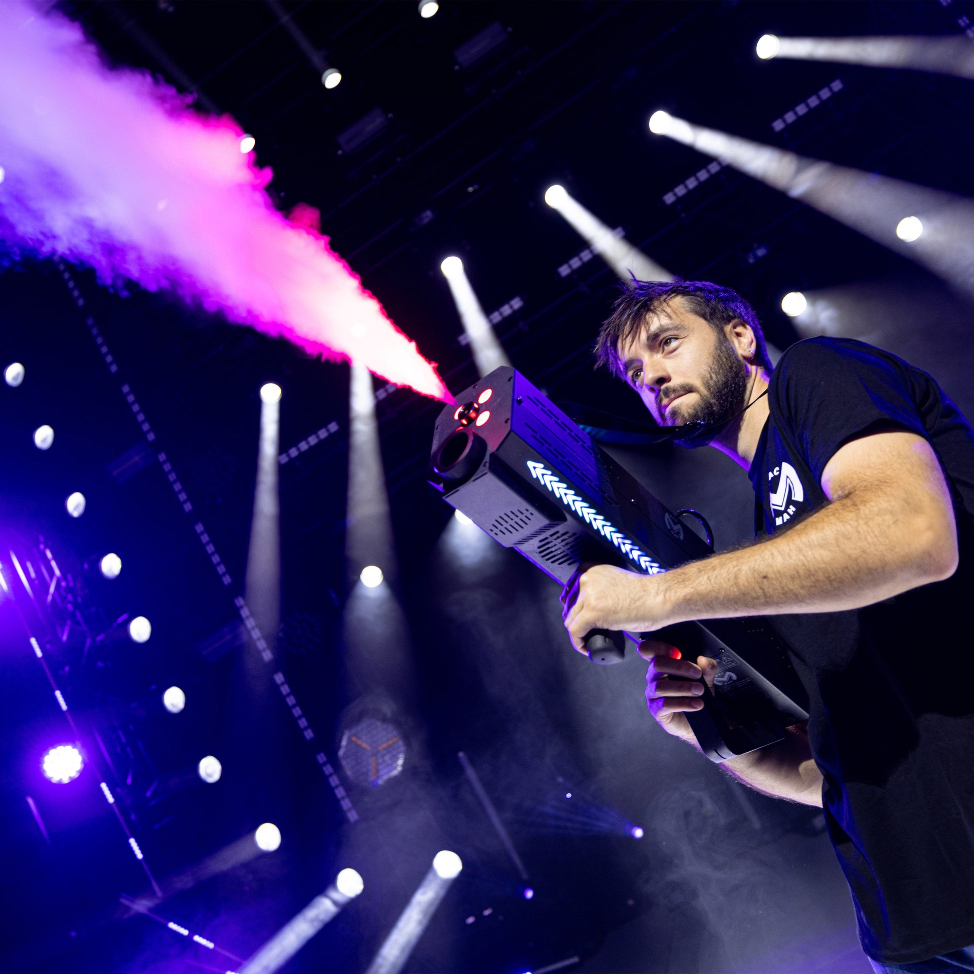 MAC MAH FOGBLASTER1500GO Battery Powered Portable Fog Machine MAC MAH