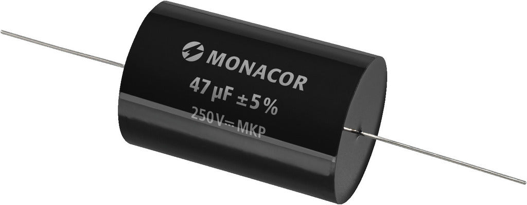 MONACOR MKPA-470 MKP film capacitor, 47 µF, 250 V
