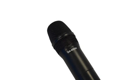 DATEQ DA-800H/6 Dateq DH-800H/6 - 800 Series diversity UHF PLL handheld 614-650MHz, Remoset Ultrasonic