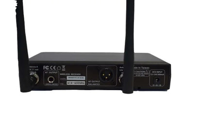 DATEQ DA-801R/6 Dateq DA-801R/6 - 800 Series diversity UHF PLL receiver 614-650MHz, Remoset Ultrasonic