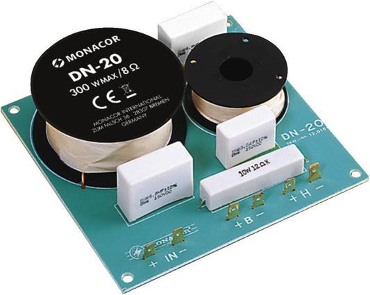 MONACOR DN-20 2-way Crossover Network 8Ohm