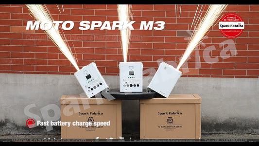 ZZIPP Moto Spark M3 Wireless Battery Powered Spark Machine