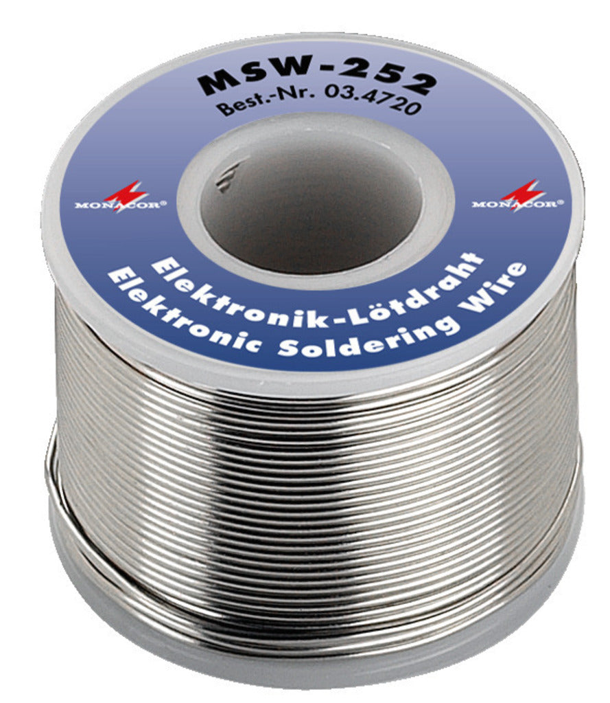 MONACOR MSW-252 Soldering Wire Lead free 1mm 250g