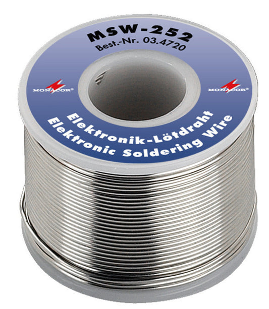 MONACOR MSW-252 Soldering Wire Lead free 1mm 250g