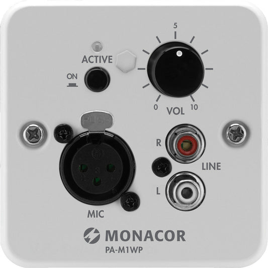 MONACOR PA-M1WP Wall module, for PA-M224 or PA-M412