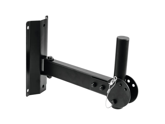OMNITRONIC WH-1L Wall-Mounting Long wall mount for speakers, swivel and tilt, maximum load 25 kg