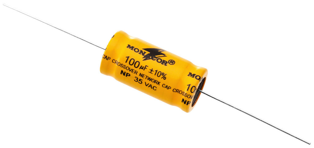 MONACOR LSC-1000NP Bipolar Electrolytic Capacitor 100µF