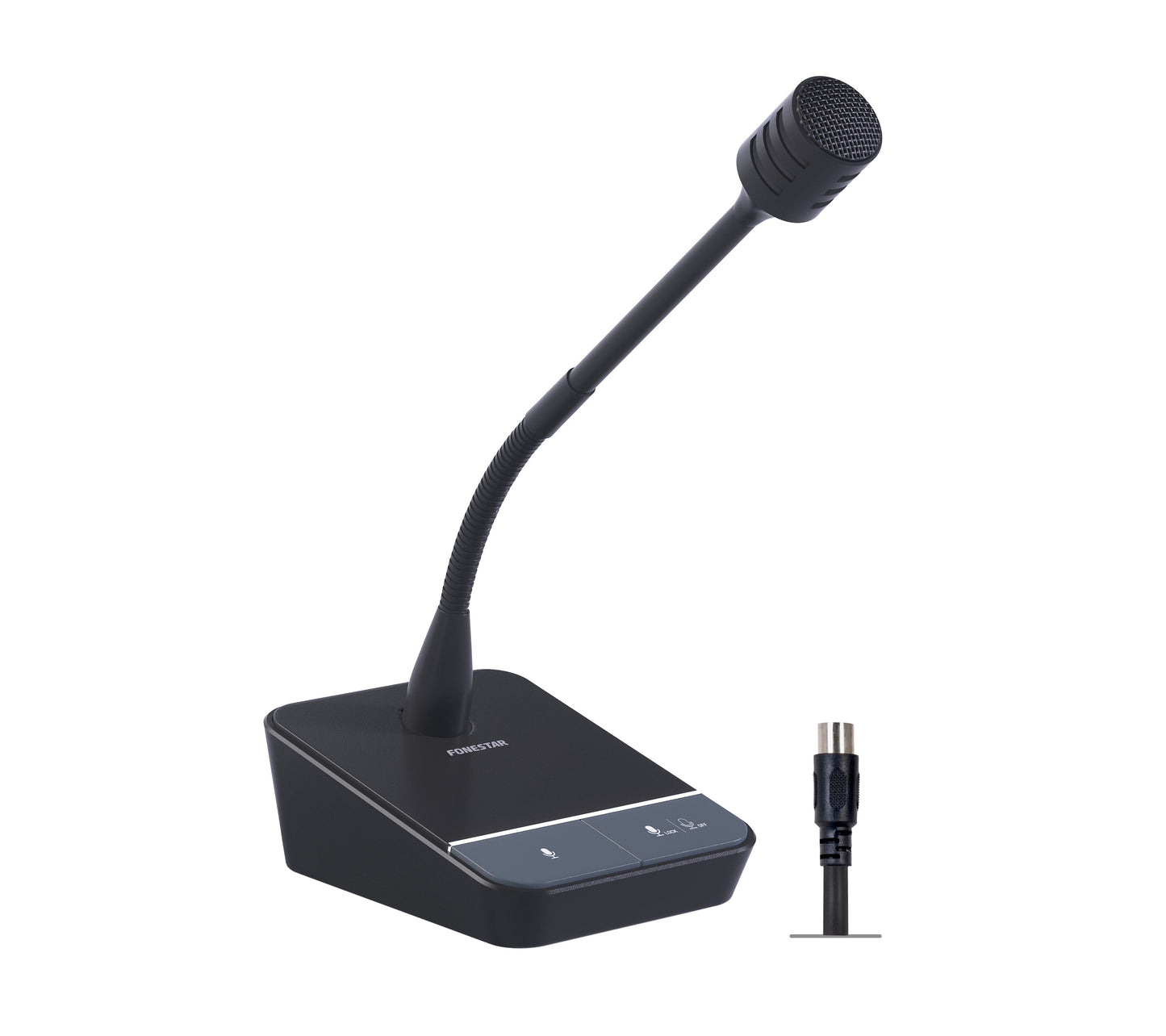 FONESTAR MICSET-D32XLR Desktop base for dynamic and condenser microphones