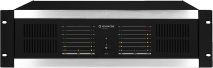 MONACOR STA-1504 4-channel PA amplifier, with integrated limiter