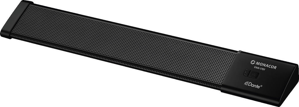 MONACOR EAM-17DT Monacor EAM-17DT Desktop Microphone Array System with Integrated Dante