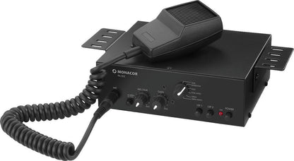 MONACOR PA-302 Mono PA mixing amplifier, 14 W.