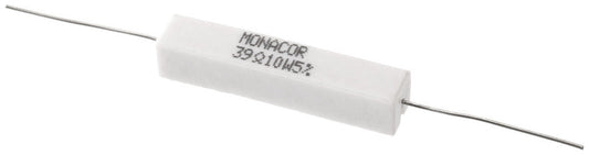MONACOR LSR-390/10 High-power cement resistor, 39 ?, 10 W