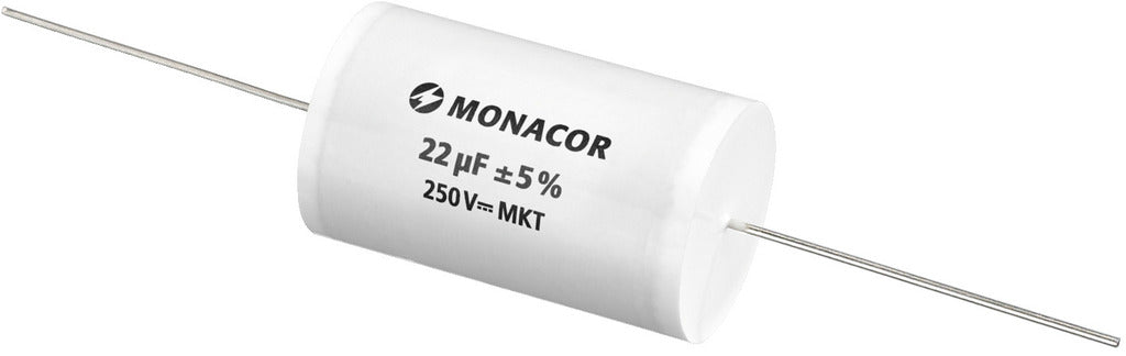 MONACOR MKTA-220 MKT film capacitor, 22 µF, 250 V
