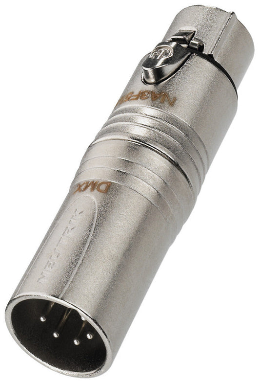 NEUTRIK NA-3F5M NEUTRIK adapter 5-pole XLR plug to 3-pole XLR jack