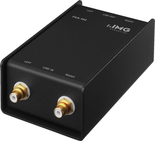 IMG STAGELINE FGA-102 Single Channel Stereo Line Transformer Isolator