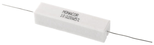 MONACOR LSR-100/20 High-power cement resistor, 10 ?, 20 W