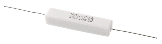 MONACOR LSR-180/10 High-power cement resistor, 18 ?, 10 W