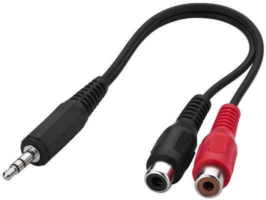 MONACOR ACA-1535 Stereo audio/video cable adapter