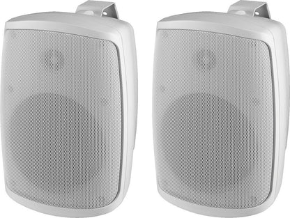 MONACOR WALL-05T/WS Pair of 2-way 40W PA speaker systems