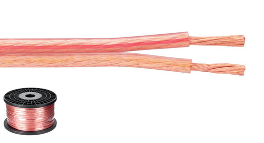 MONACOR SPC-125 Speaker cable High Quality 2 x 2.5mm, 100m