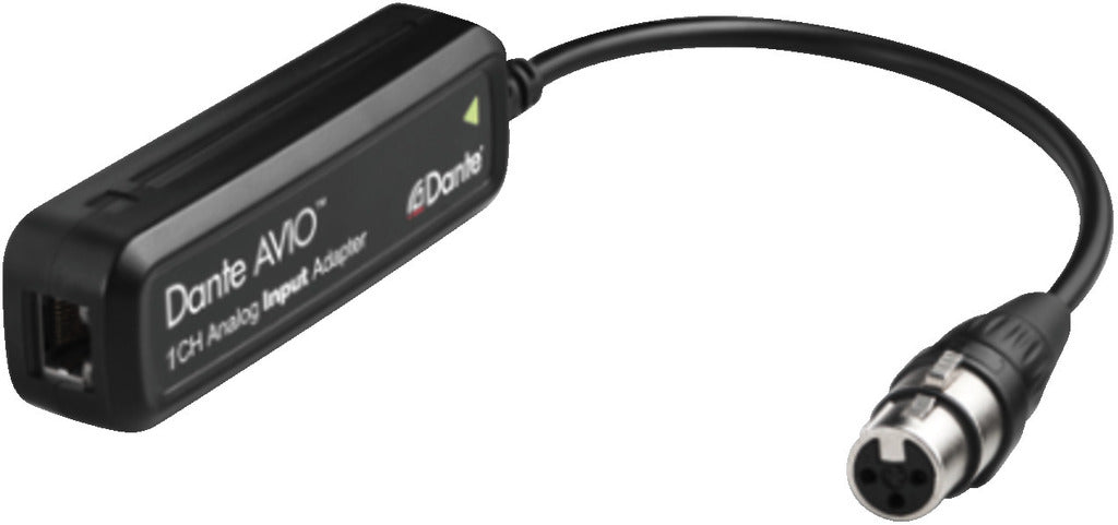 AUDINATE DANTE ADP-DAI-1X0 Dante® AVIO analogue input adapter (1-channel)