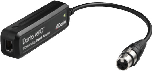 AUDINATE DANTE ADP-DAI-1X0 Dante® AVIO analogue input adapter (1-channel)