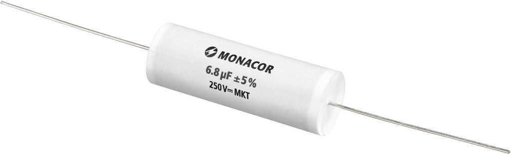 MONACOR MKTA-68 MKT film capacitor, 6.8 µF, 250 V