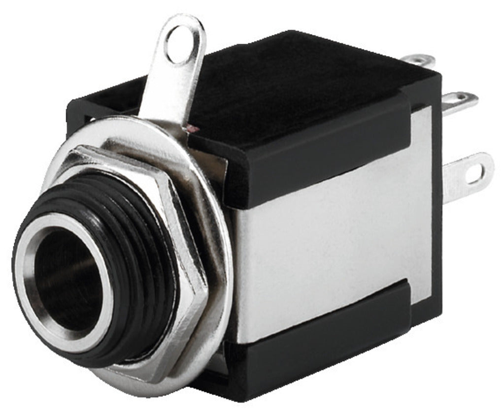 MONACOR T-637SI 6.3mm Stereo Panel Jack Socket