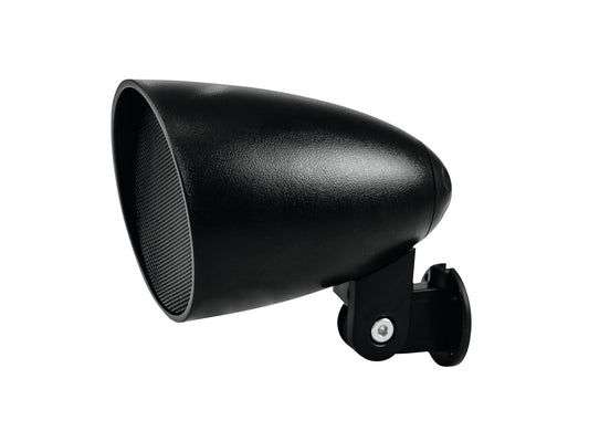 OMNITRONIC PS-2.5WBB Projector Speaker Wall Mount Black (Pair) 70W 8? IP65